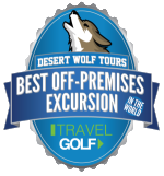 Desert Wolf Travel Golf Award