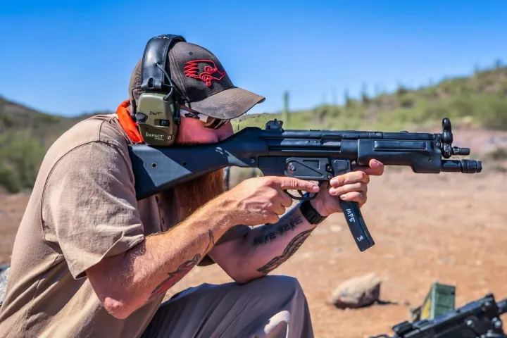 MP5 submachine gun phoenix scottsdale