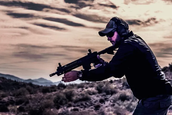 Desert Wolf M4 machine gun Scottsdale Phoenix