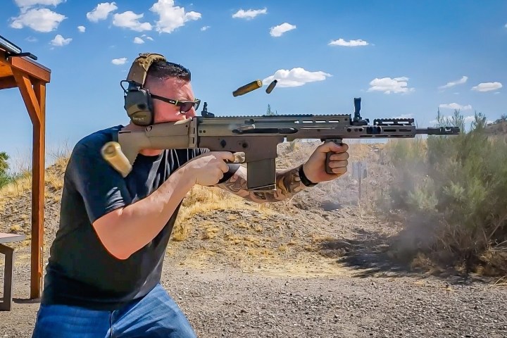 Scottsdale Phoenix Shooting Range Machine Gun Adventure
